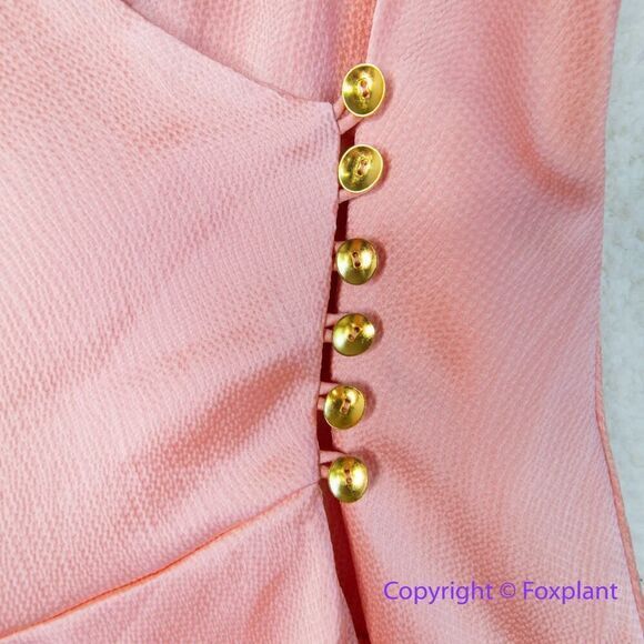 New! Free People Scarlett‎ Mini Dress in peach, size S - Picture 7 of 15